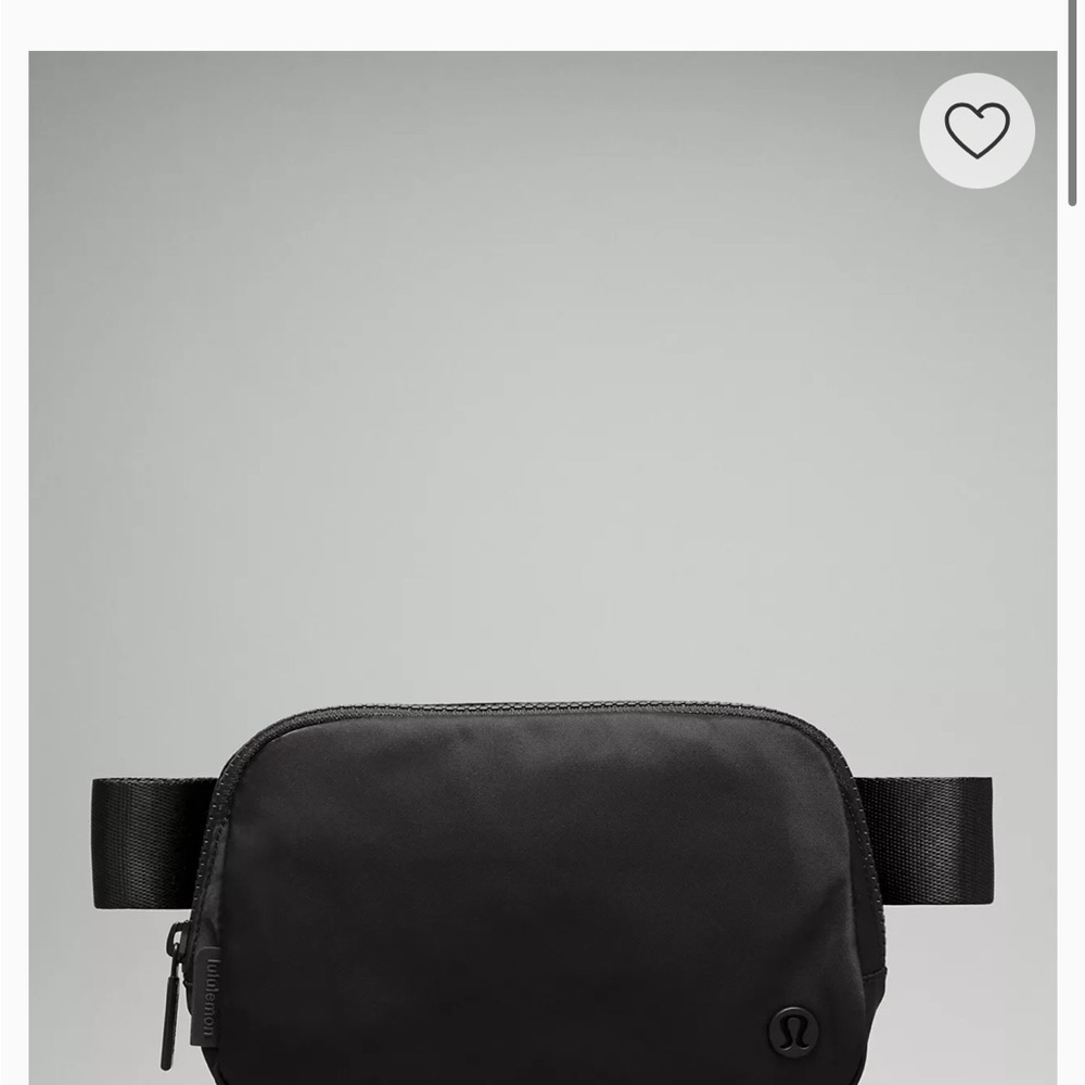 lululemon athletica Black Belt Bag